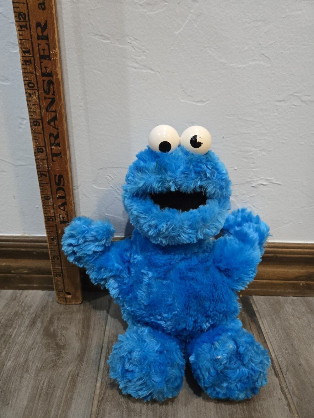 Vintage 2002 GUND Sesame Street Cookie Monster Blue Plush MPN 75352 Washable